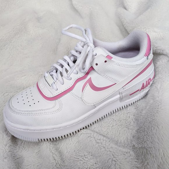 Nike Air Force 1 Shadow White Magic Flamingo - Picture 3 of 10